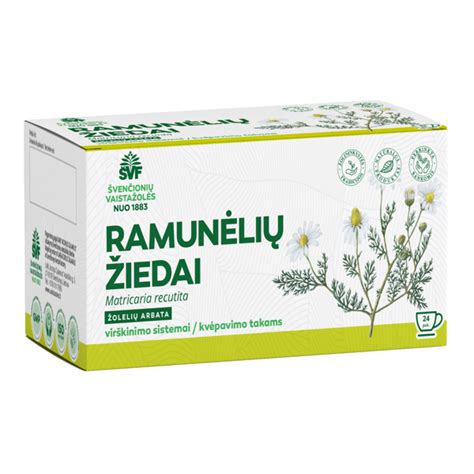 Vaistinių ramunėlių žiedai