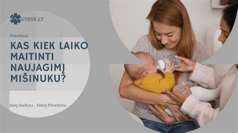 kūdikio maitinimas mišinuku