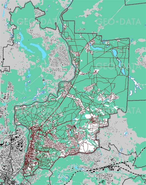 Antakalnio seniūnijos žemėlapis