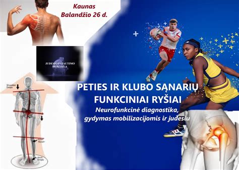 Stuburo ir klubo sąnarių ryšys