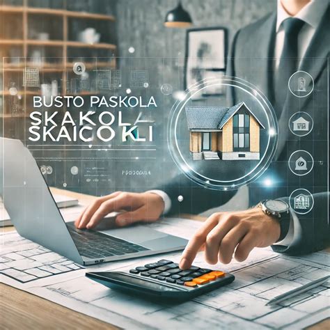 Skaičiuoklė būsto paskolai apskaičiuoti