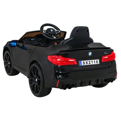BMW X5M elektromobilis vaikams su vairu ir paneliumi