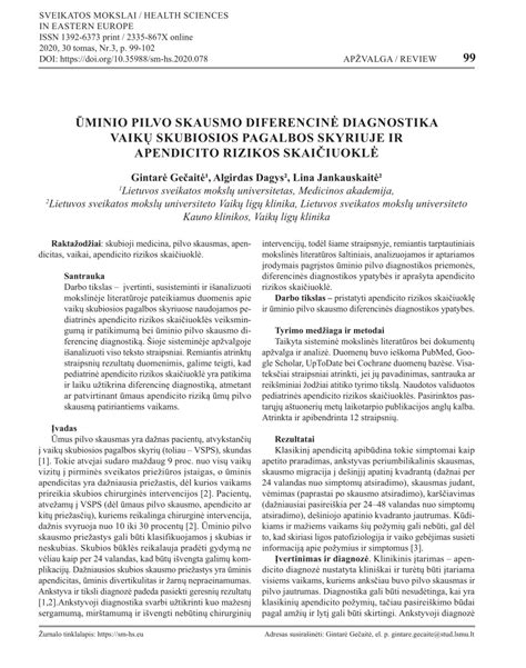 anatomija vaikų apendicito skausmo vietos