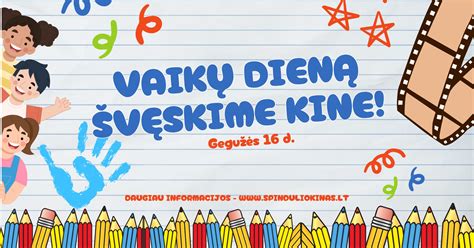 vaikų veidai kino teatre