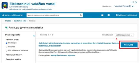 Deklaravimas per elektroninius valdžios vartus