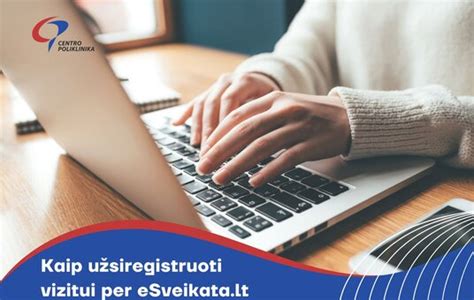 Schema kaip užsiregistruoti pas gydytoją