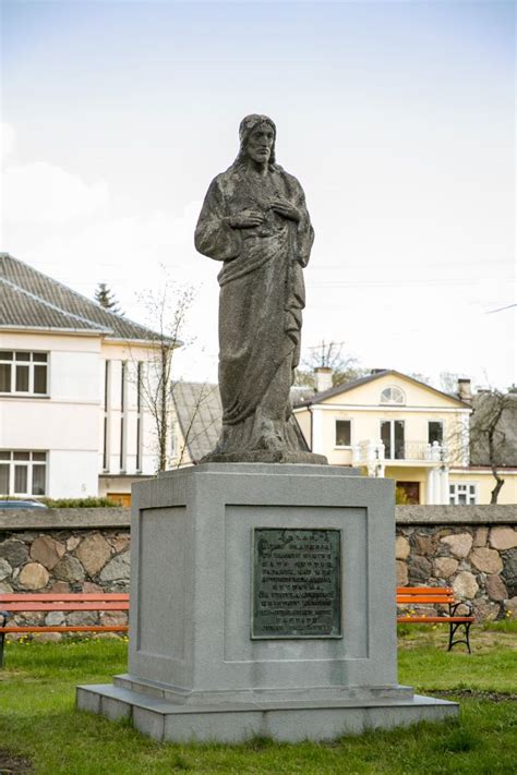 Paminklas Kazimierui Naruševičiui Panevėžyje