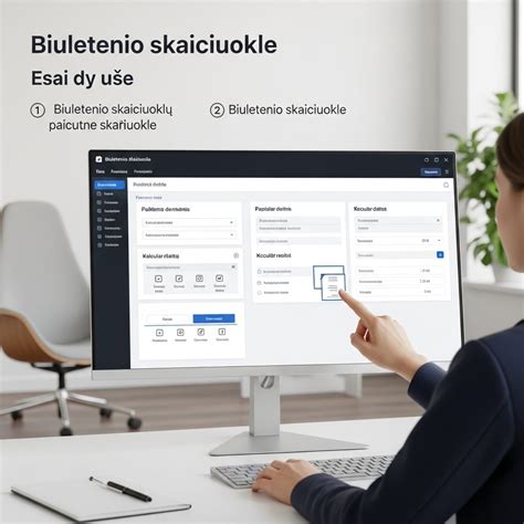 Gydytojas rašo elektroninį nedarbingumo pažymėjimą