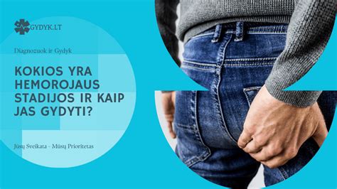 Schema: hemorojaus stadijos