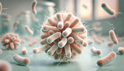 bakterijų mikroskopinis vaizdas