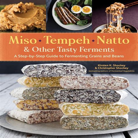 Fermentuotos sojos produktai: miso, tempeh, natto