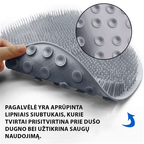 Nugaros ir kojų masažo schemos.