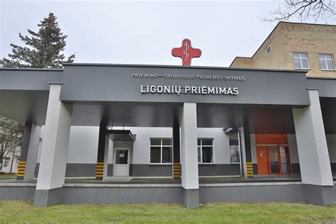 Moderniai įrengtas skubiosios medicinos skyrius