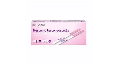 Nėštumo testo juostelės naudojimo schema