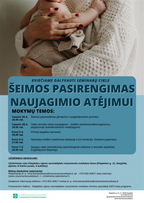 Pasiruošimas naujagimio atėjimui