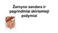 Žarnyno sandara ir pralaidumas