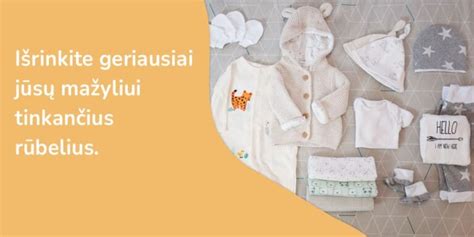 Įvairūs kūdikių drabužėliai