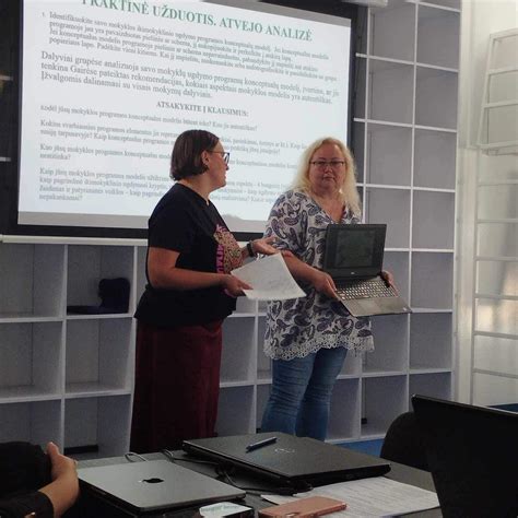 Pedagogai dalyvauja seminaruose