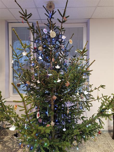 Kalėdinė eglutė su simboliniais žaisliukais