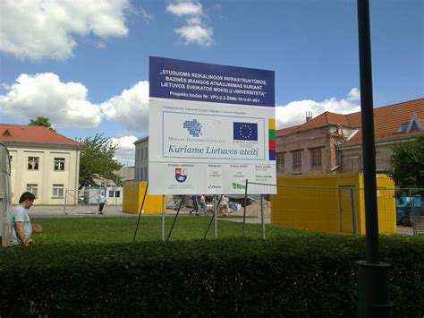 Informacinis stendas apie Kupiškio rajono paslaugas