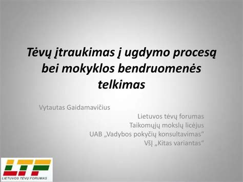 Bendruomenės įtraukimas į globos procesą