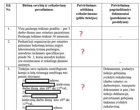 vaikiško keturračio techninės specifikacijos lentelė
