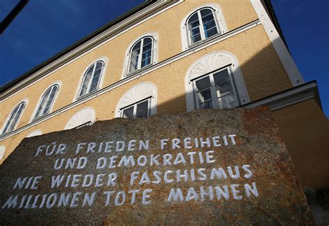 Pastatas Braunau prie Ino, kuriame gimė Adolfas Hitleris
