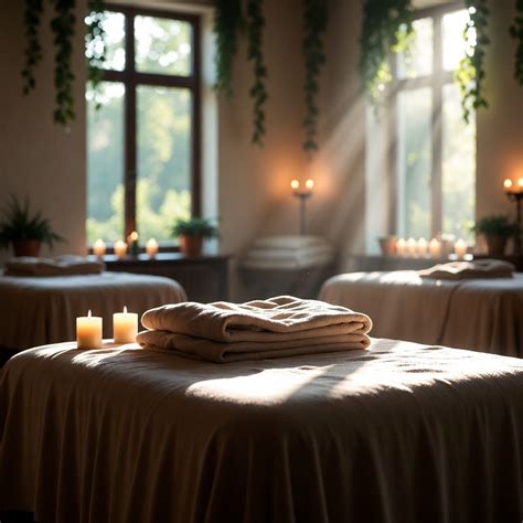 Moteris, besimėgaujanti masažu SPA salone