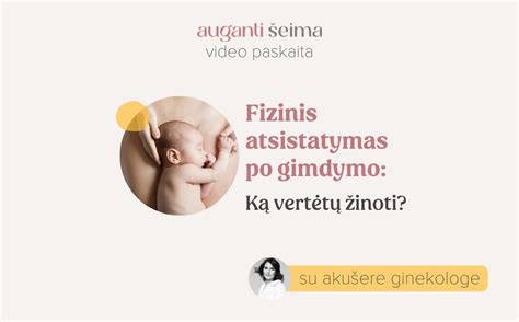 Nuoseklus gimdos dydžio mažėjimas po gimdymo