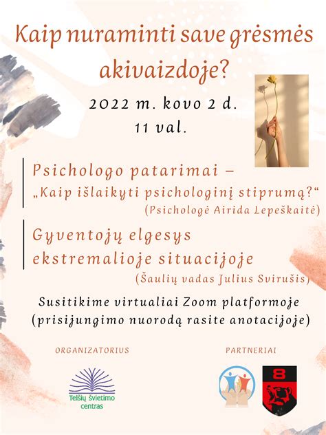 Technika, kaip nuraminti save per panikos priepuolį