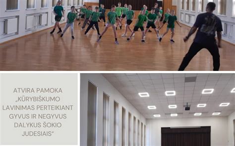 poros šokio pamoka