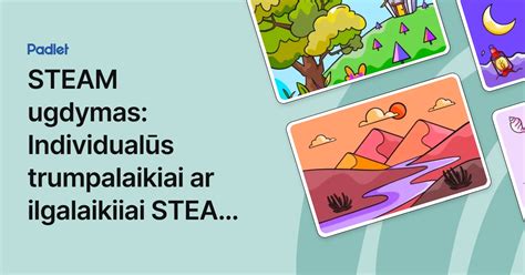 STEAM projektai vaikų ugdyme