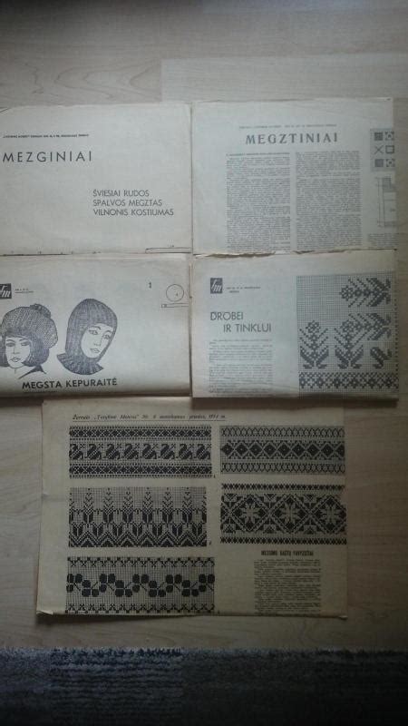 Mezgimo raštų pavyzdžiai