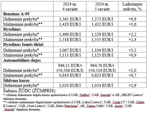 Vidutinės valandinės auklės kainos Lietuvos miestuose