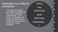 isimtys is nestumo apsaugos