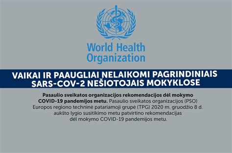 Grafikas: Pasaulio sveikatos organizacijos rekomendacijos dėl žindymo trukmės