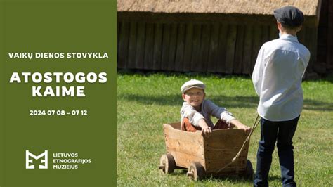 Vaikų žaidimai kaime