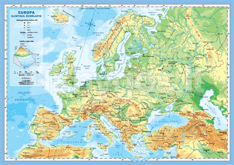 Žemėlapis su Europos šalimis ir rodyklėmis, simbolizuojančiomis išmokų judėjimą
