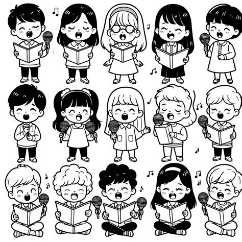 vaikai su tėvais dainuoja