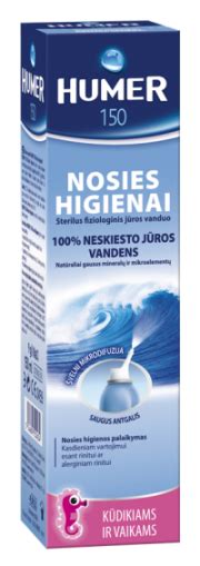 Sudėtis ir nauda Humer vandens kūdikiams