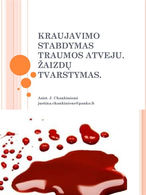 Vizualizacija implantacinio kraujavimo.