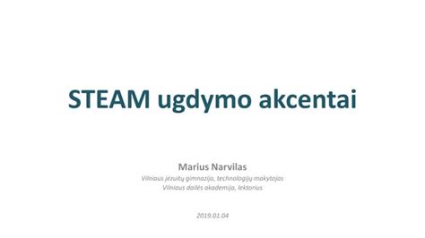 STEAM ugdymo principai