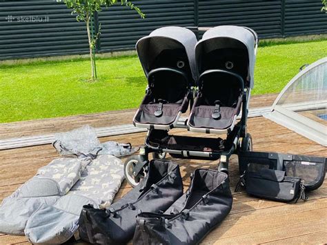 Schema: Vežimėlio tipai dvynukams