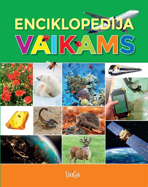 Enciklopedija vaikams su piešinėliais