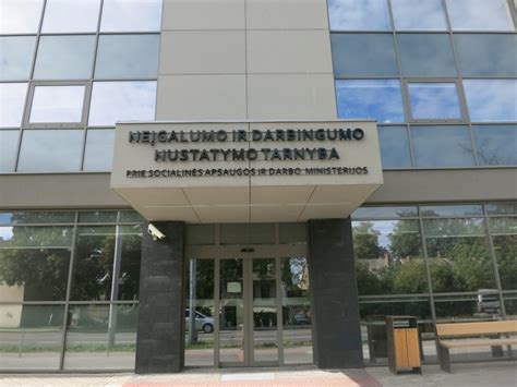 Logotipas Neįgalumo ir darbingumo nustatymo tarnybos