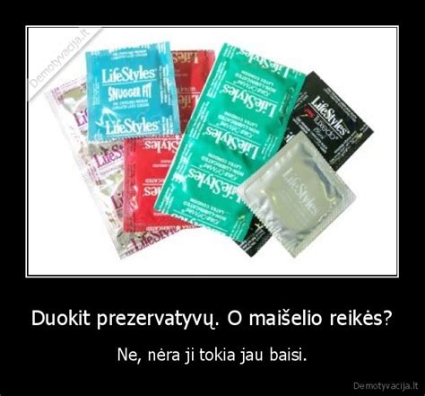 Prezervatyvų įvairovė ir naudojimas
