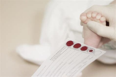 naujagimio kraujo tyrimas