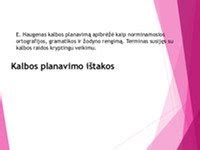 Dvikalbio vaiko kalbos strategijos planavimas