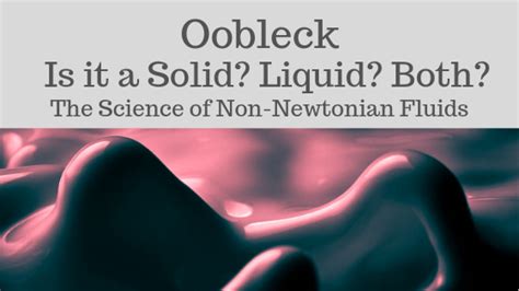 Oobleck konsistencijos eksperimentas