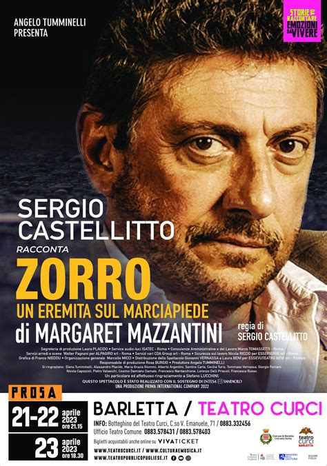 Sergio Castellitto teatro scenoje